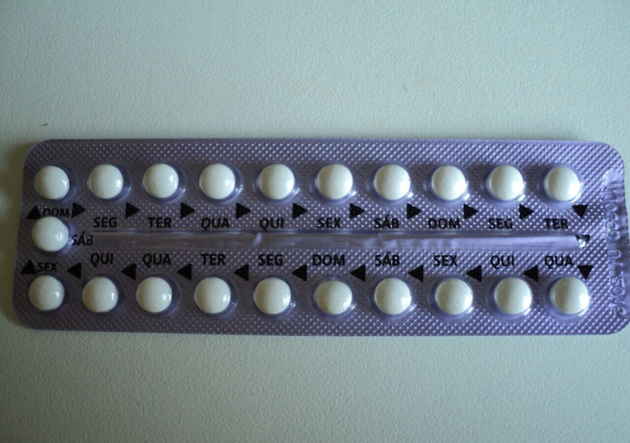 Une plaquette de pilules contraceptives