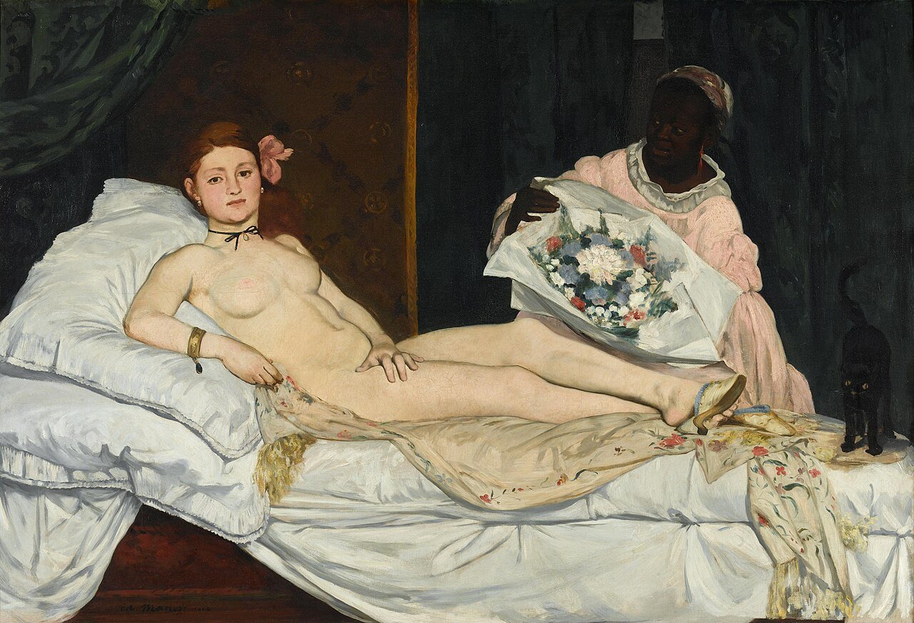 Le tableau Olympia d'Édouard Manet