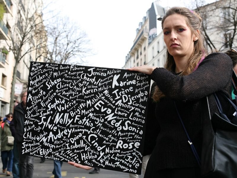 Manifestation contre les féminicides à Paris, le 8 mars 2024