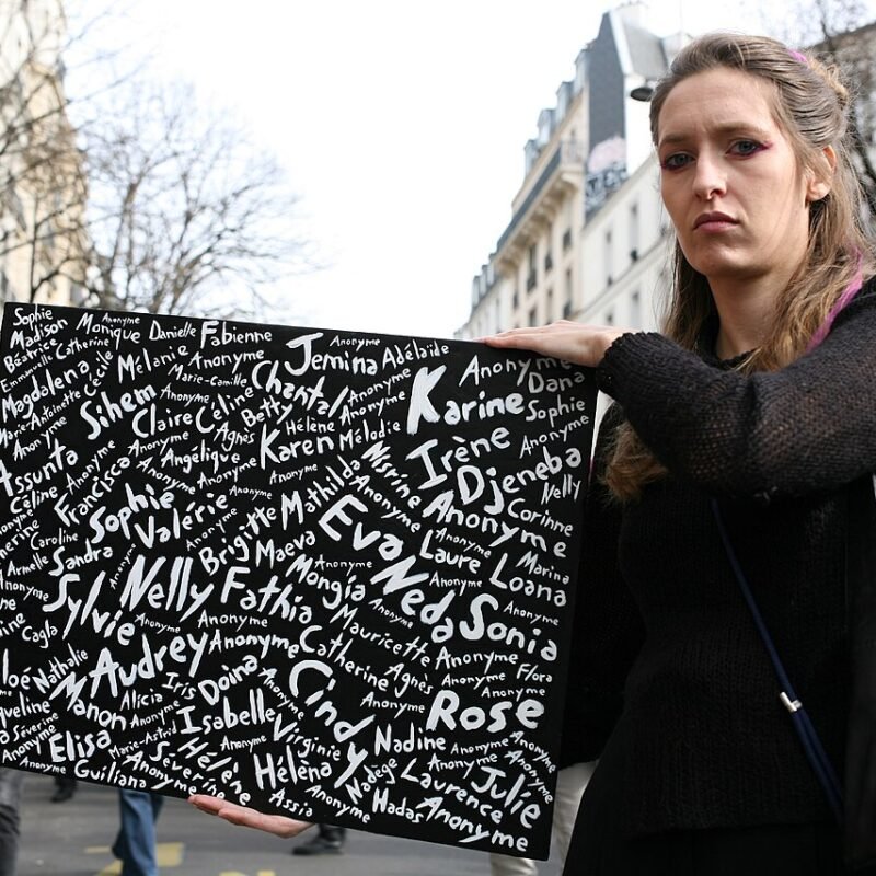 Manifestation contre les féminicides à Paris, le 8 mars 2024