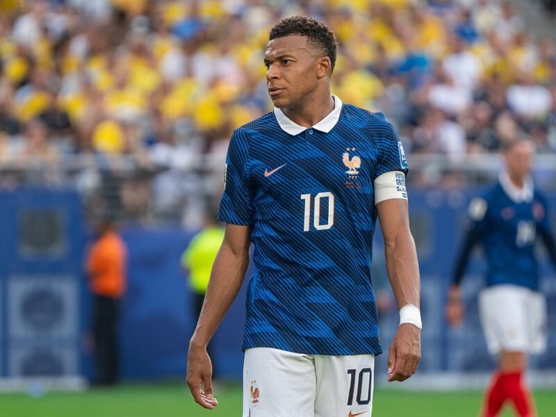 Kylian Mbappé lors du match France-Suède, le 30 juin
